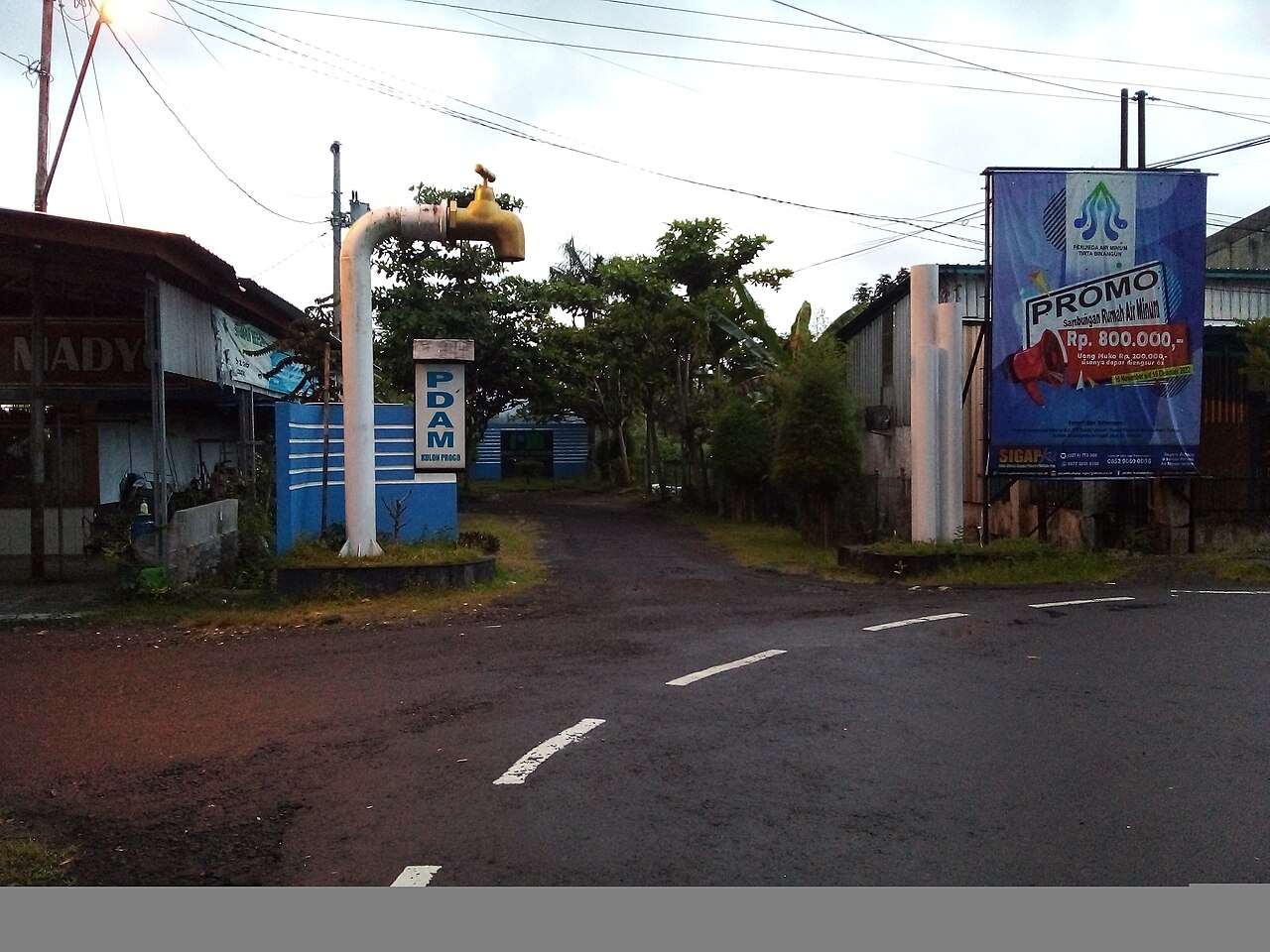 Kantor PDAM bangka barat